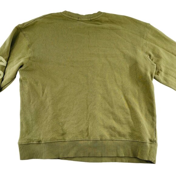 Vinyl Icons Amsterdam Olive Green Sweatshirt S 100% Cotton - Picture 5 of 6